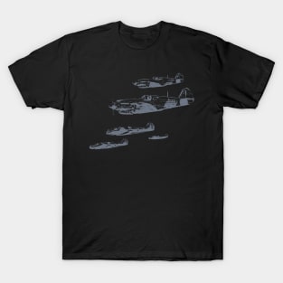 Warcraft WW2 Airplane T-Shirt